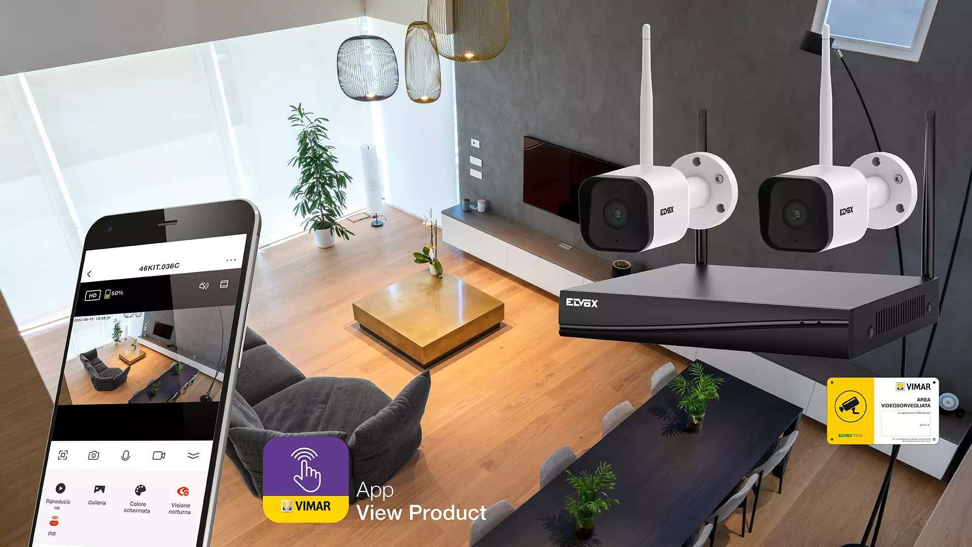 Kit Tvcc Wi-fi Vimar
