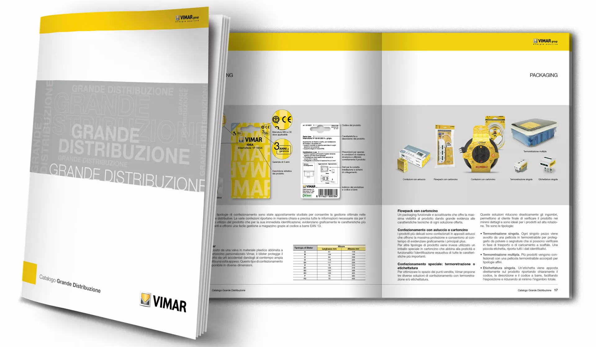 Vimar catalogo grande distribuzione cover interni