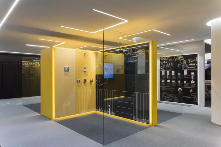 Vimar new showroom - box domotici