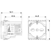 vista ingombri art. 20210.USB