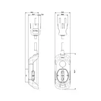 vista ingombri art. FP00510.CK.B