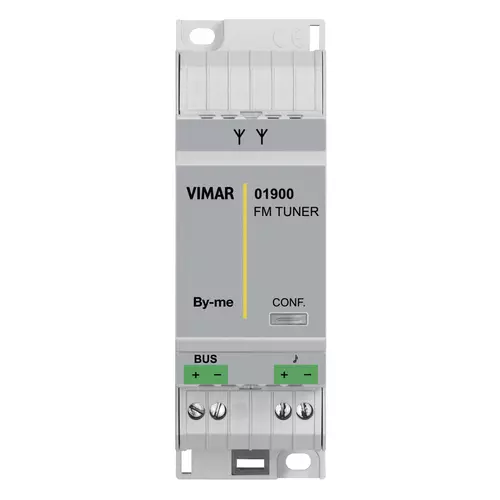 Vimar - 01900 - Sintonizzatore radio FM con RDS