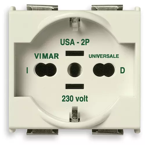 Vimar - 0R08410 - Presa 2P+T 16A universale