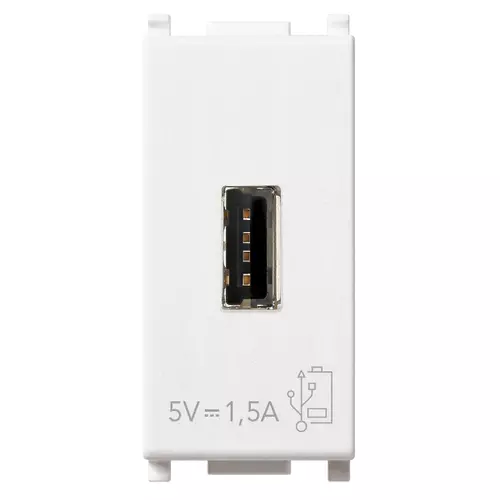 Vimar - 14292 - Unità alimentazione USB 5V1,5A 1M bianco