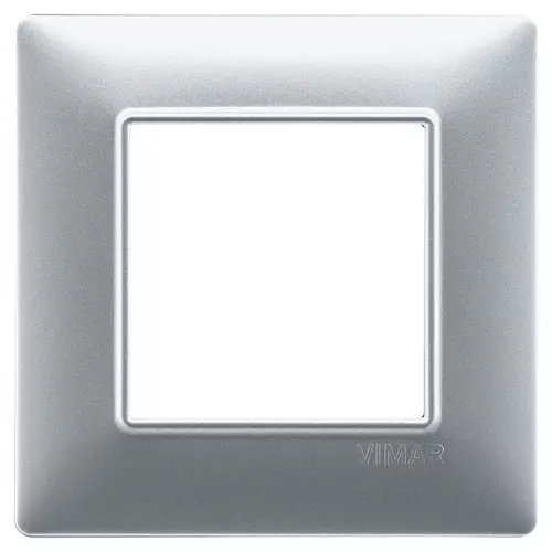 Vimar - 14642.20 - Placca 2M argento opaco