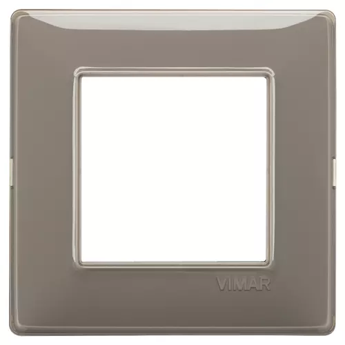 Vimar - 14642.40 - Placca 2M Reflex cenere