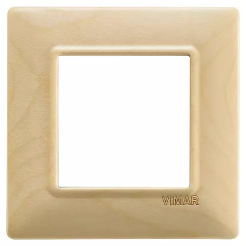 Vimar - 14642.61 - Placca 2M acero