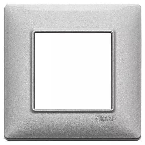 Vimar - 14642.71 - Placca 2M Silver