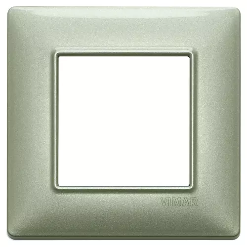 Vimar - 14642.72 - Placca 2M verde metallizzato