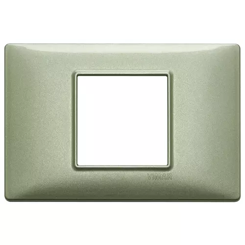 Vimar - 14652.72 - Placca 2M centrali verde metallizzato