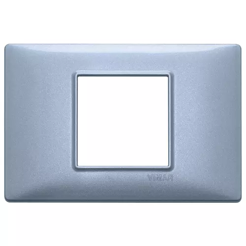 Vimar - 14652.73 - Placca 2M centrali blu metallizzato