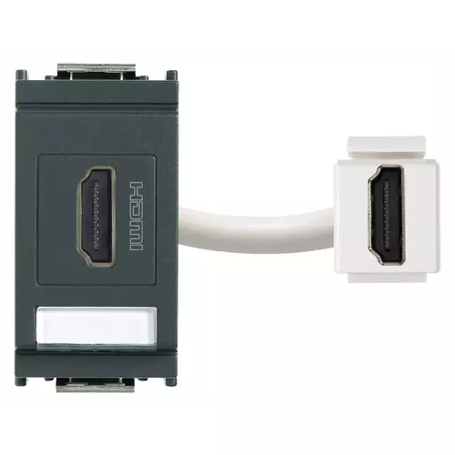 Vimar - 16334 - Presa HDMI grigio