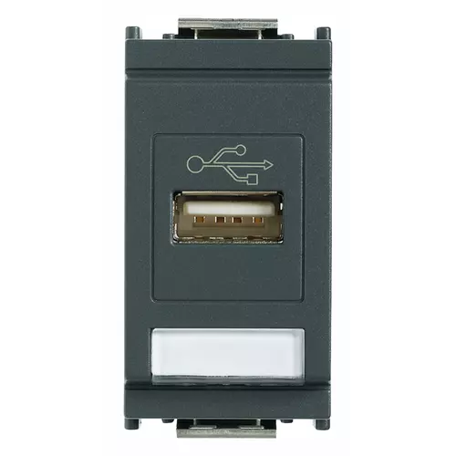 Vimar - 16368 - Presa USB grigio