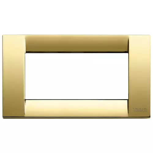 Vimar - 16734.32 - Placca Classica 4M oro lucido