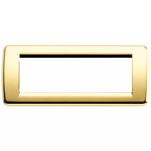 Vimar - 16756.32 - Placca Rondò 6M oro lucido