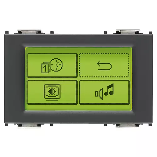 Vimar - 16849 - Touch screen monocromatico KNX 3M grigio
