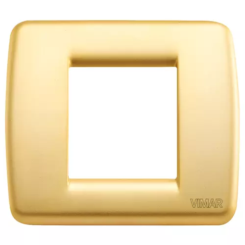 Vimar - 17093.33 - Placca Rondò 1-2M oro opaco