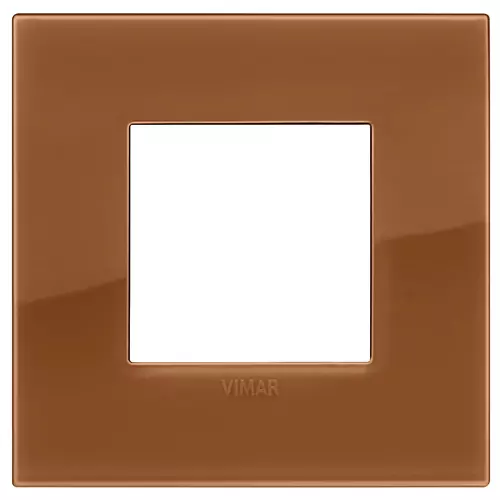 Vimar - 19642.62 - Placca Classic 2M Reflex caramel