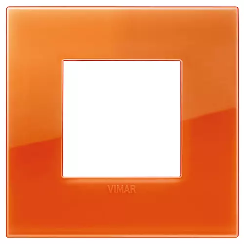 Vimar - 19642.63 - Placca Classic 2M Reflex orange