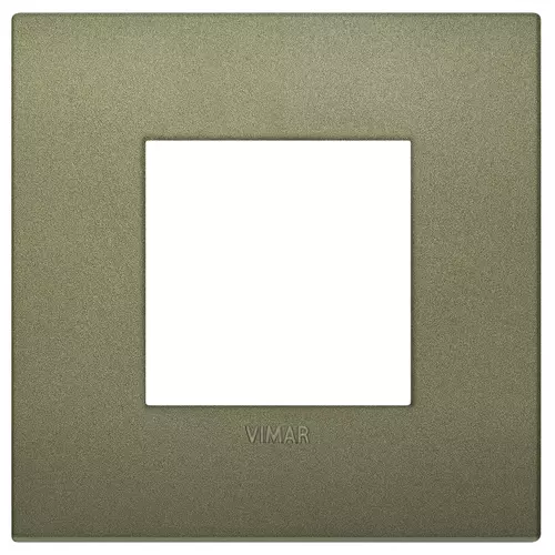 Vimar - 19642.77 - Placca Classic 2M verde matt