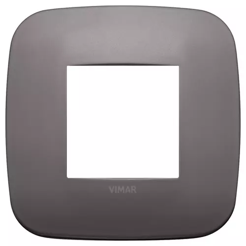 Vimar - 19672.29 - Placca Round 2M nichel dark