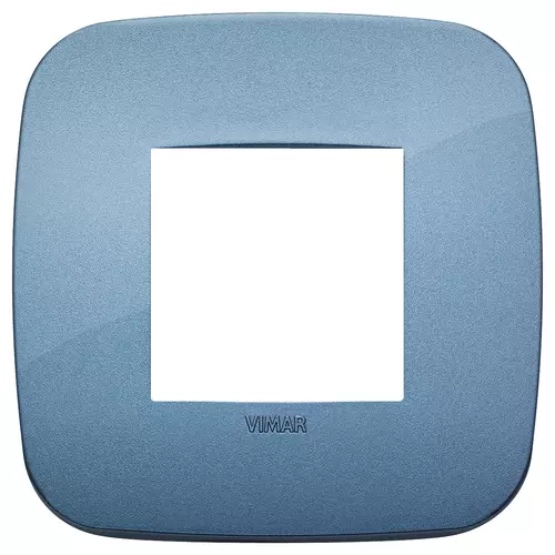 Vimar - 19672.86 - Placca Round 2M blu