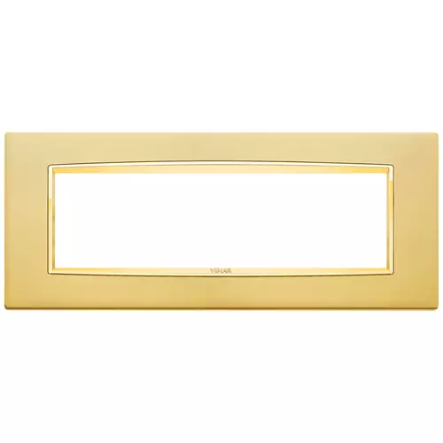 Vimar - 20657.G21 - Placca Classic 7M oro satinato