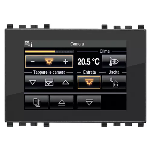Vimar - 21849.1 - Touch screen col Full Flat KNX 3M grigio