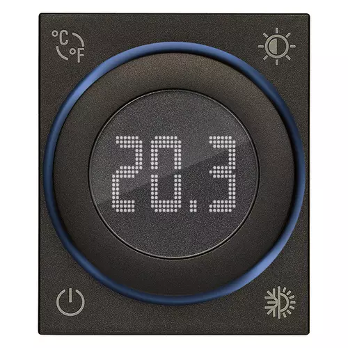 Vimar - 30810.G - Termostato rotella IoT 2M nero