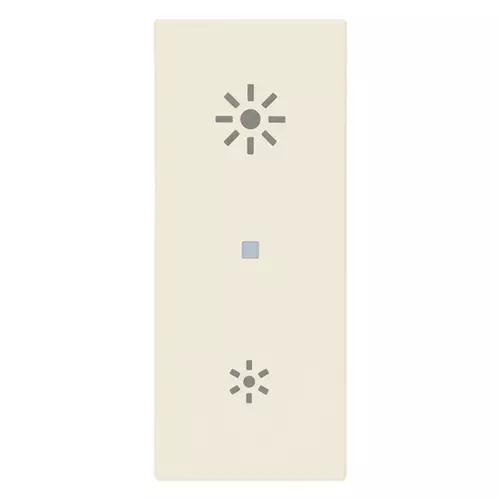 Vimar - 31000A.RC - Tasto 1M assiale simbolo dimmer canapa