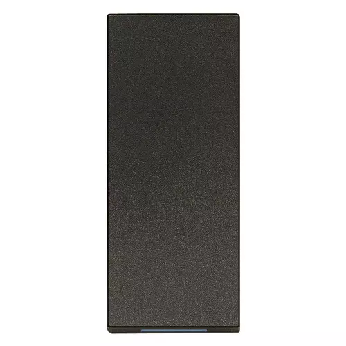 Vimar - 31000S.G - Tasto 1M fascio luce verticale nero