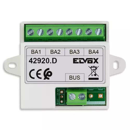 Vimar - 42920.D - Distributore bus 4 out kit Video RFID