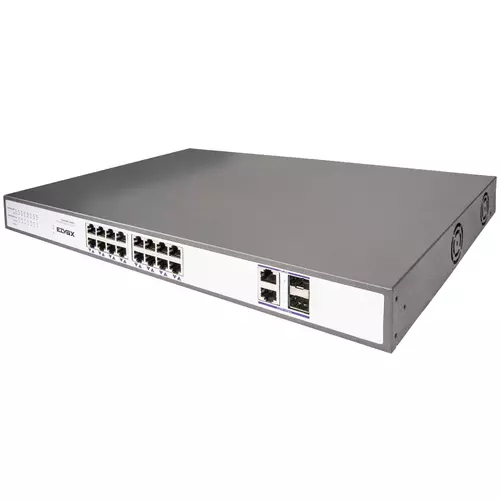Vimar - 46260.16P - Switch Ethernet 18 porte 16 PoE 2 Up Gb