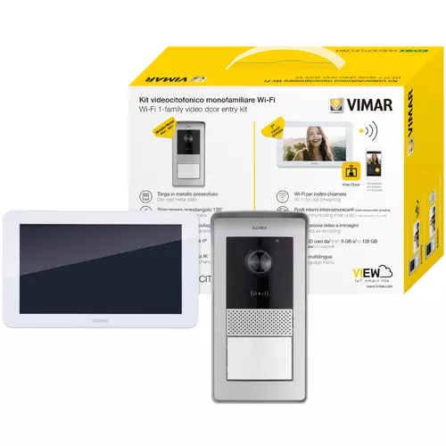 Vimar - K42955 - KIT Video 7˝ TS WiFi 1F RFID alim. DIN