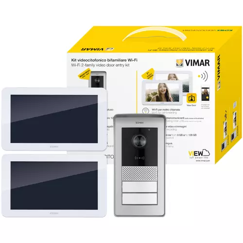 Vimar - K42956 - KIT Video 7˝ TS WiFi 2F RFID alim. DIN