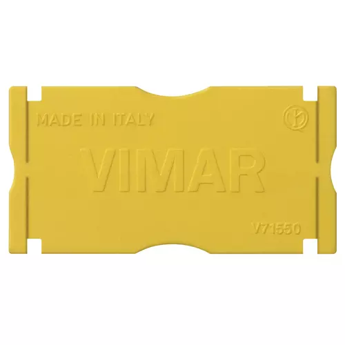 Vimar - V71550 - Separatore per scat.inc.rett.giallo
