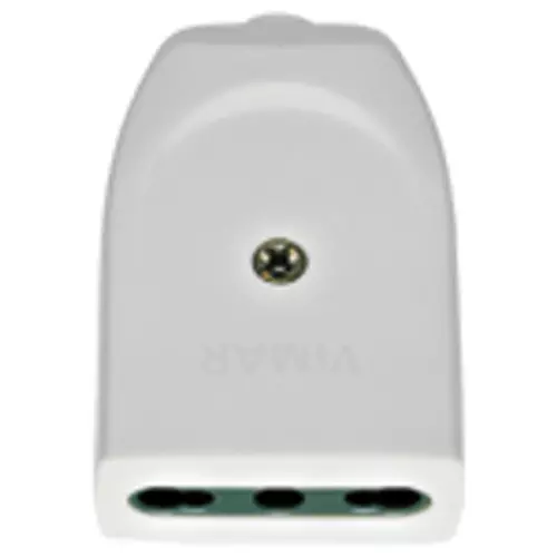 Vimar - 0A00223B - Presa 2P+T 16A P17/11 assiale bianco