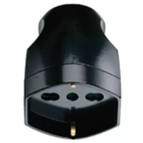 Vimar - 0A00225N - Presa 2P+T 16A universale assiale nero