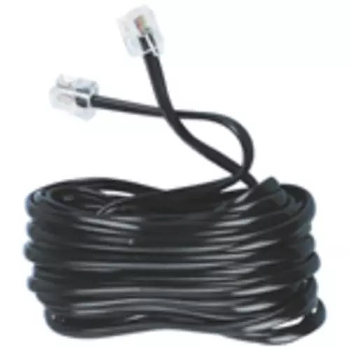 Vimar - 0A32446.11 - Cavo telef. 4x0,14mmq+2RJ11 5m nero