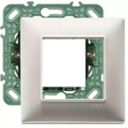 Vimar - 0B14642.21 - Plana-Placca 2M nichel op+supp.