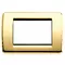 Vimar - 16753.32 - Placca Rondò 3M oro lucido