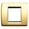 Vimar - 17093.32 - Placca Rondò 1-2M oro lucido