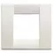 Vimar - 17097.04 - Placca Classica 1-2M bianco Idea