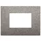 Vimar - 19653.04 - Placca Classic 3M titanio matt