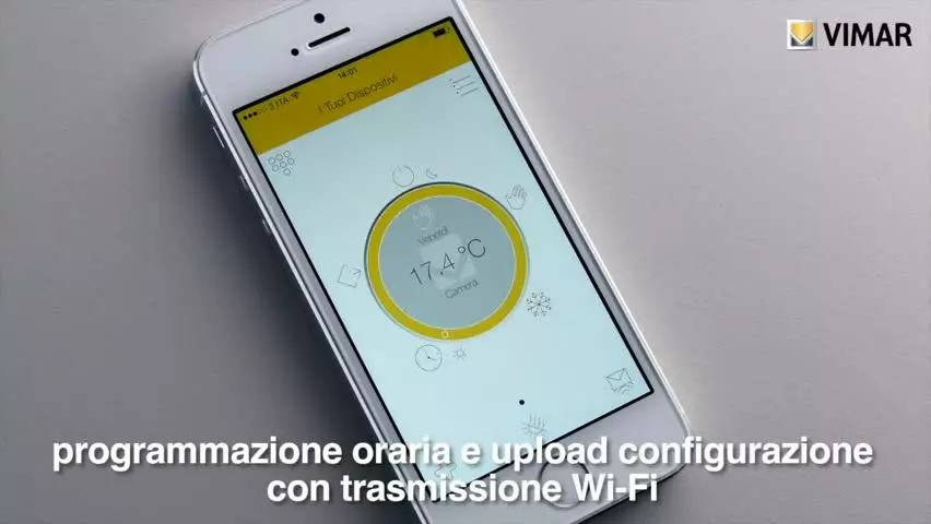 Vimar Termostato Wifi 003 App by clima Ita 20180905 720 Marchio Web