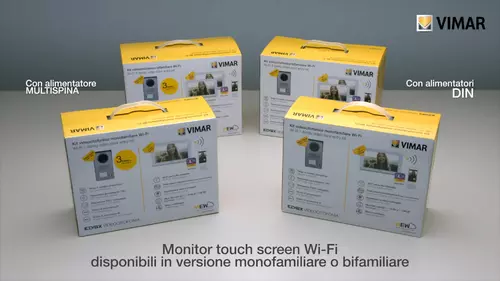 Kit Videocitofonici Wifi Vimar inoltro chiamata su smartphone